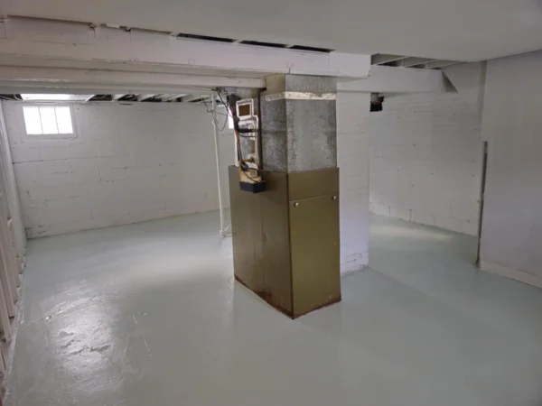 15th St Rockford, IL project: Basement