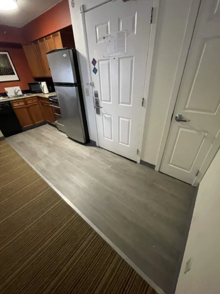 Colosseum Rockford, IL project: Flooring replacement after