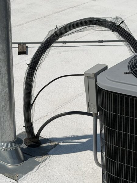 Market St Rockford, IL project: Animal barrier