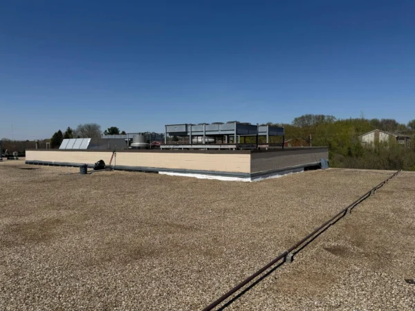 County Market Dixon project: Completed roof leak fix sealant repair
