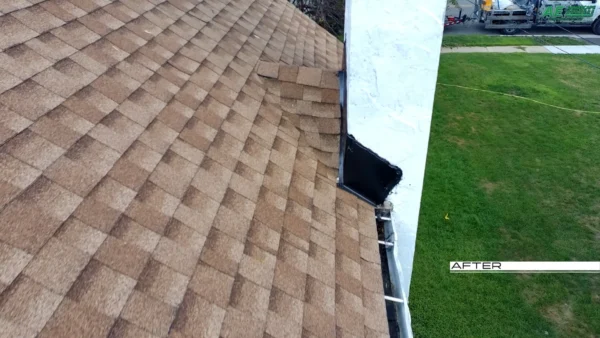 East Loves Park project: Chimney cricket installation flashing